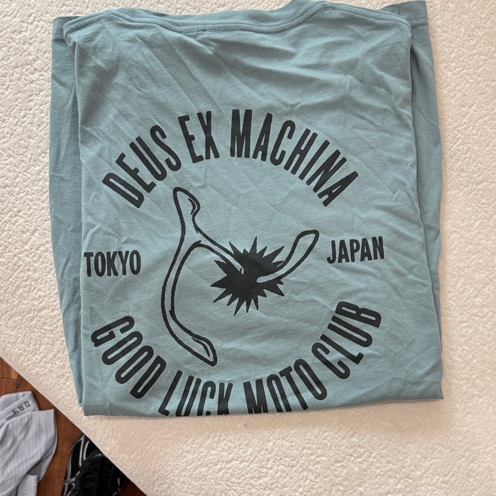 Blue Graphic Men's Shirt